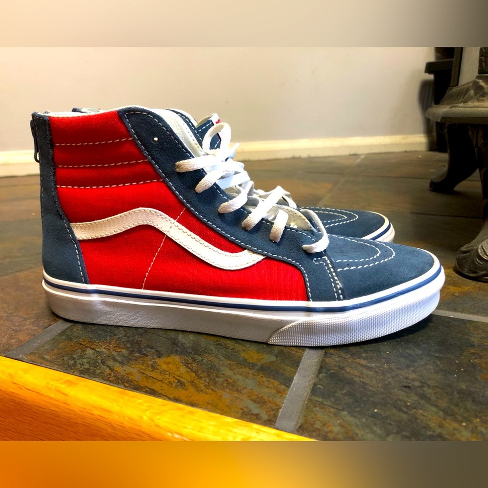 Van's Red, White, Blue High-Tops